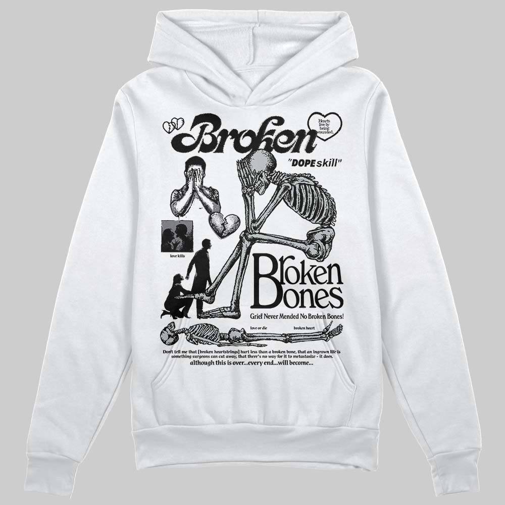 Fear 4s DopeSkill Hoodie Sweatshirt Broken Bones Graphic