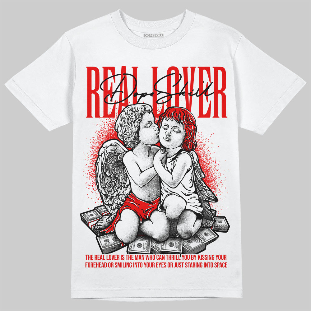 Cherry 11s DopeSkill Unisex T-Shirt Real Lover Graphic