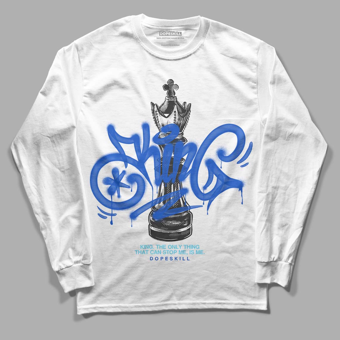 SB Dunk Argon DopeSkill Long Sleeve T-Shirt King Chess Graphic