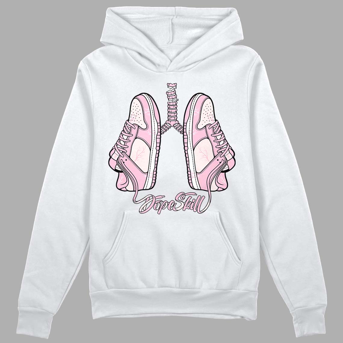 Dunk Low Pink Foam DopeSkill Hoodie Sweatshirt Breathe Graphic