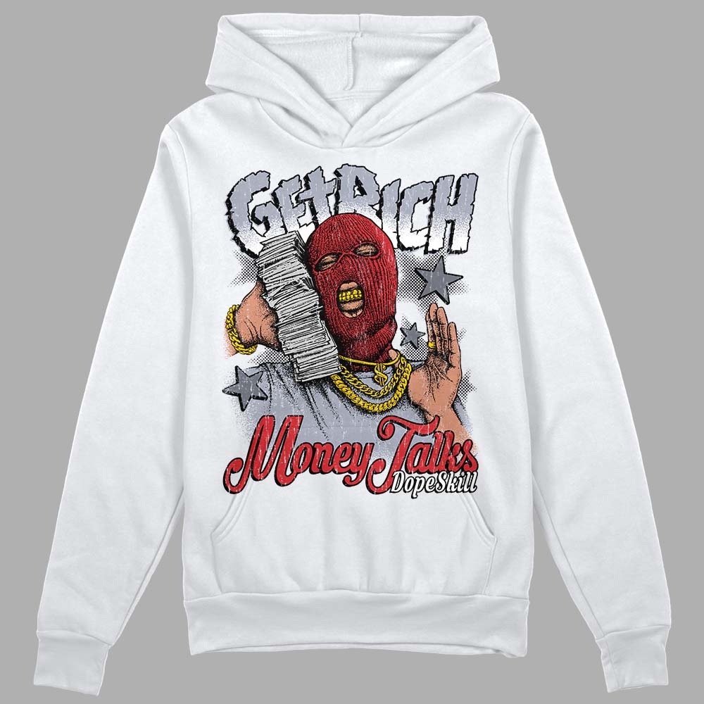 Bred Reimagined 4s DopeSkill Hoodie Sweatshirt Get Rich Graphic