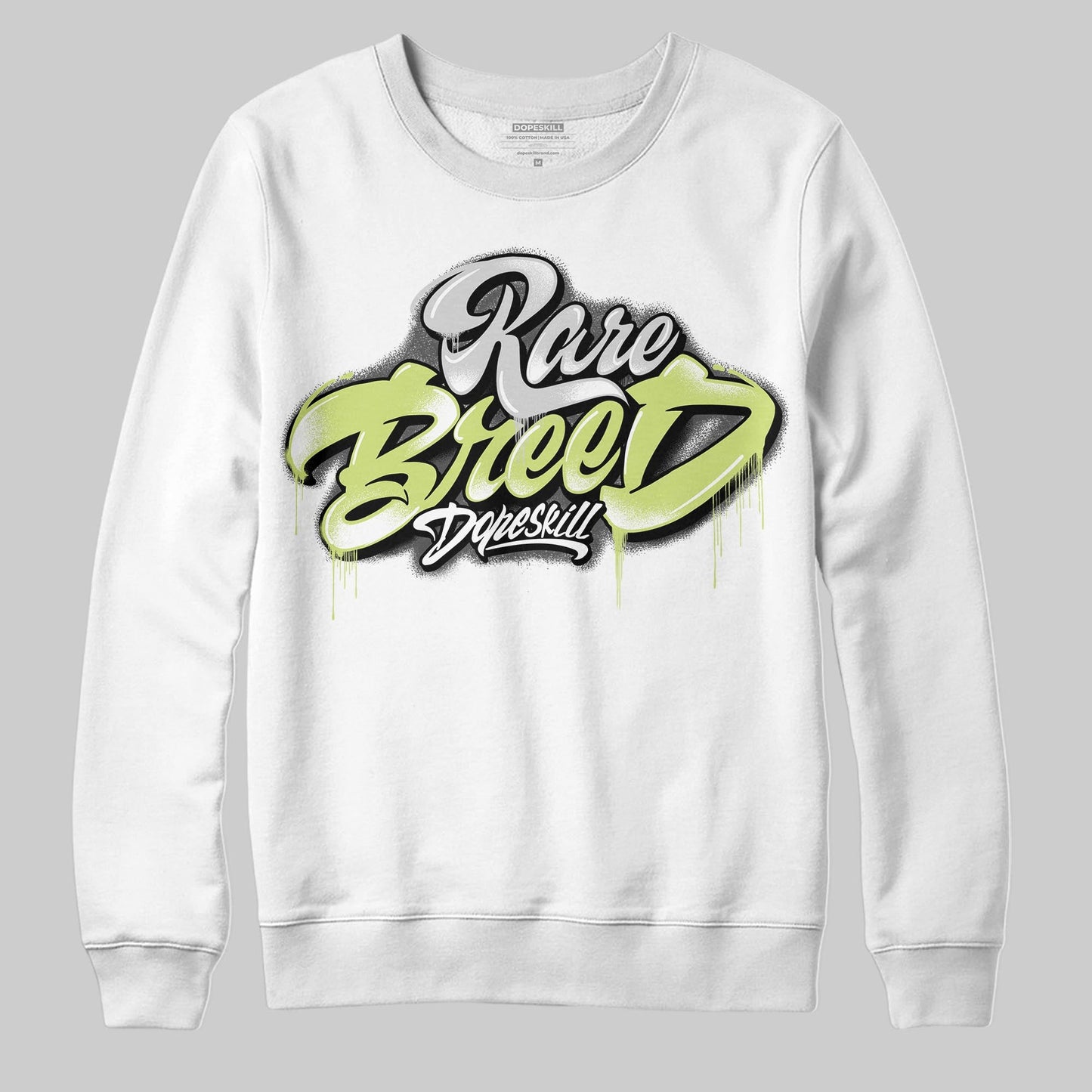 Light Lemon Twist 4s DopeSkill Sweatshirt Rare Breed Type Graphic
