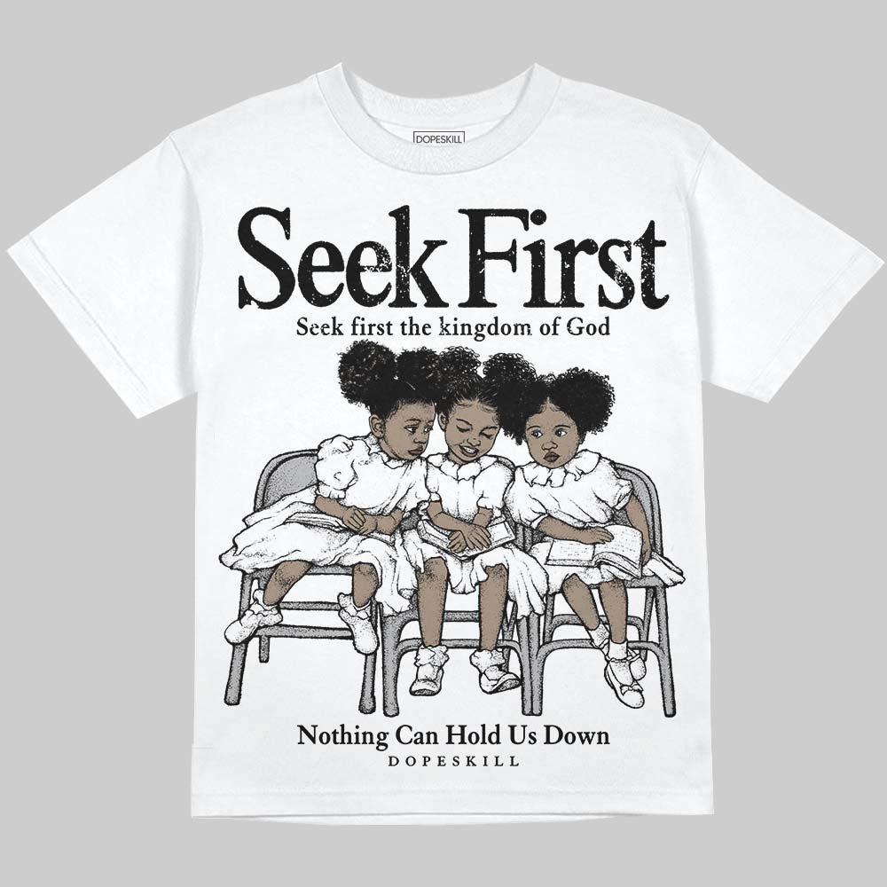Dunk Panda White Black DopeSkill Oversize Print T-Shirt New Seek First Graphic