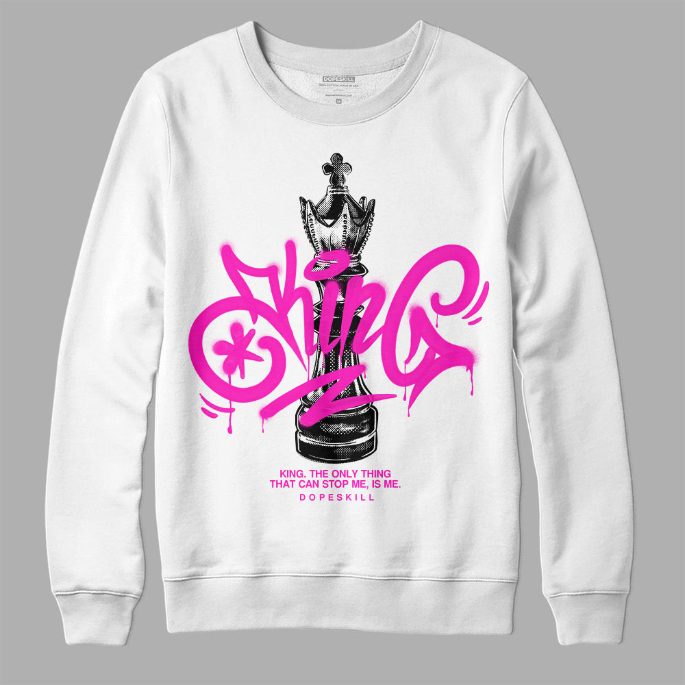 Dunk Low Active Fuchsia DopeSkill Sweatshirt King Chess Graphic