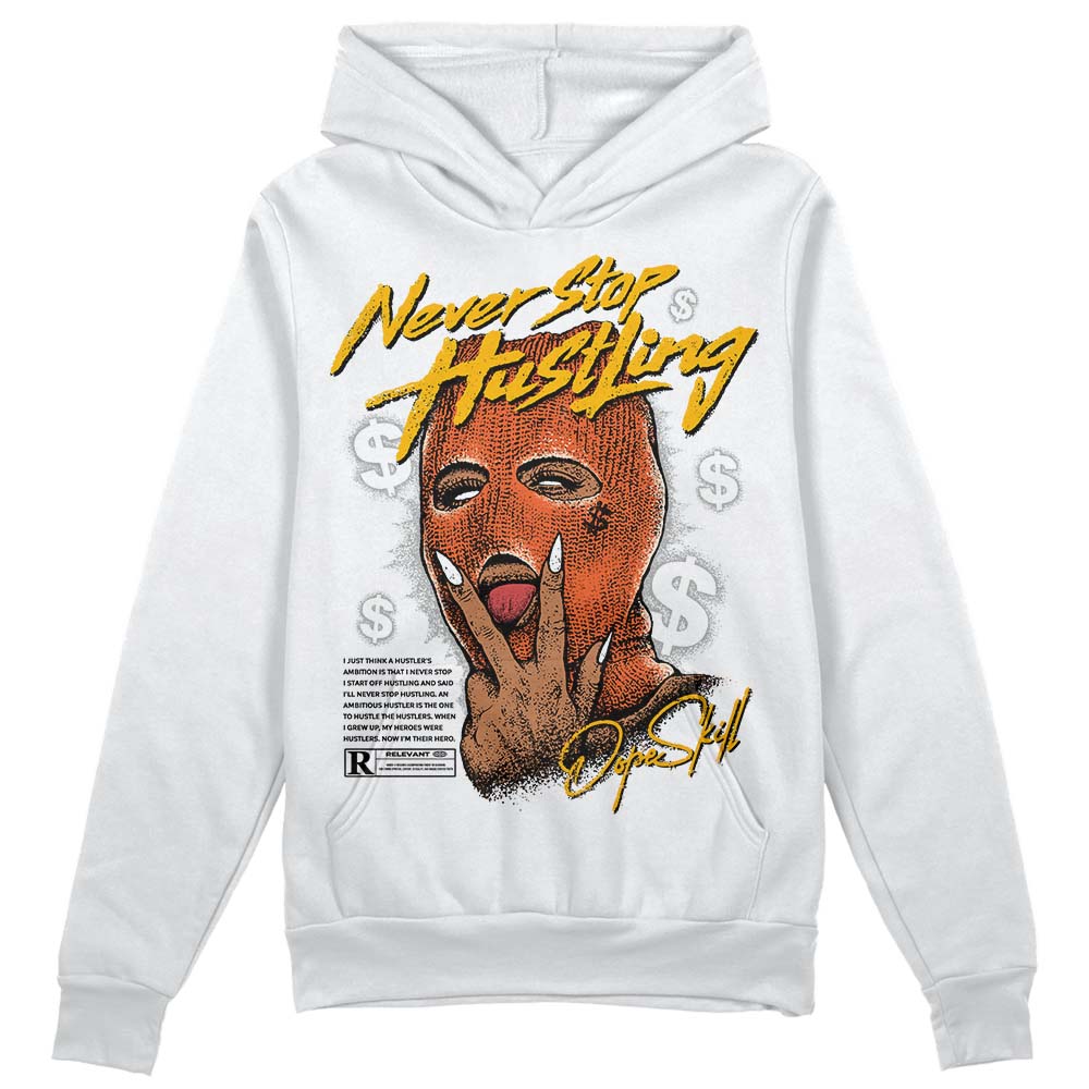 Georgia Peach 3s DopeSkill Hoodie Sweatshirt Never Stop Hustling Graphic