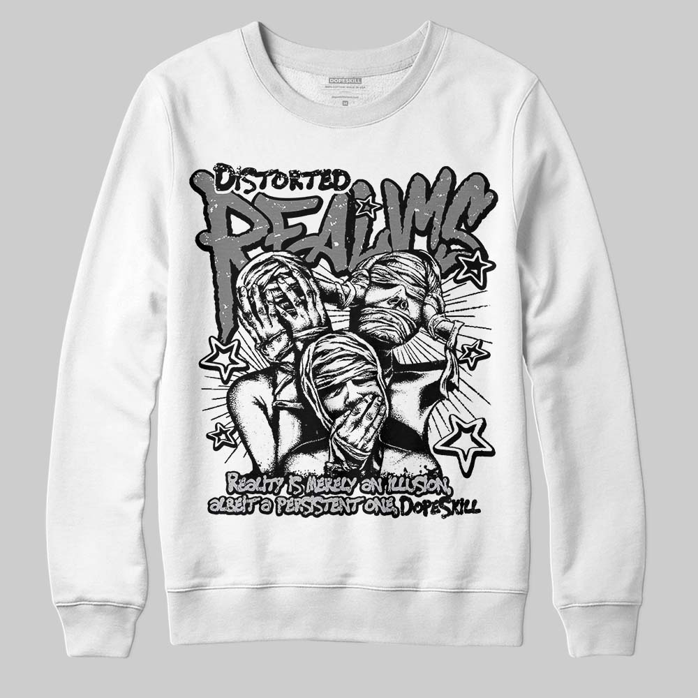 Grey Collection DopeSkill Sweatshirt Distorted Realms Graphic