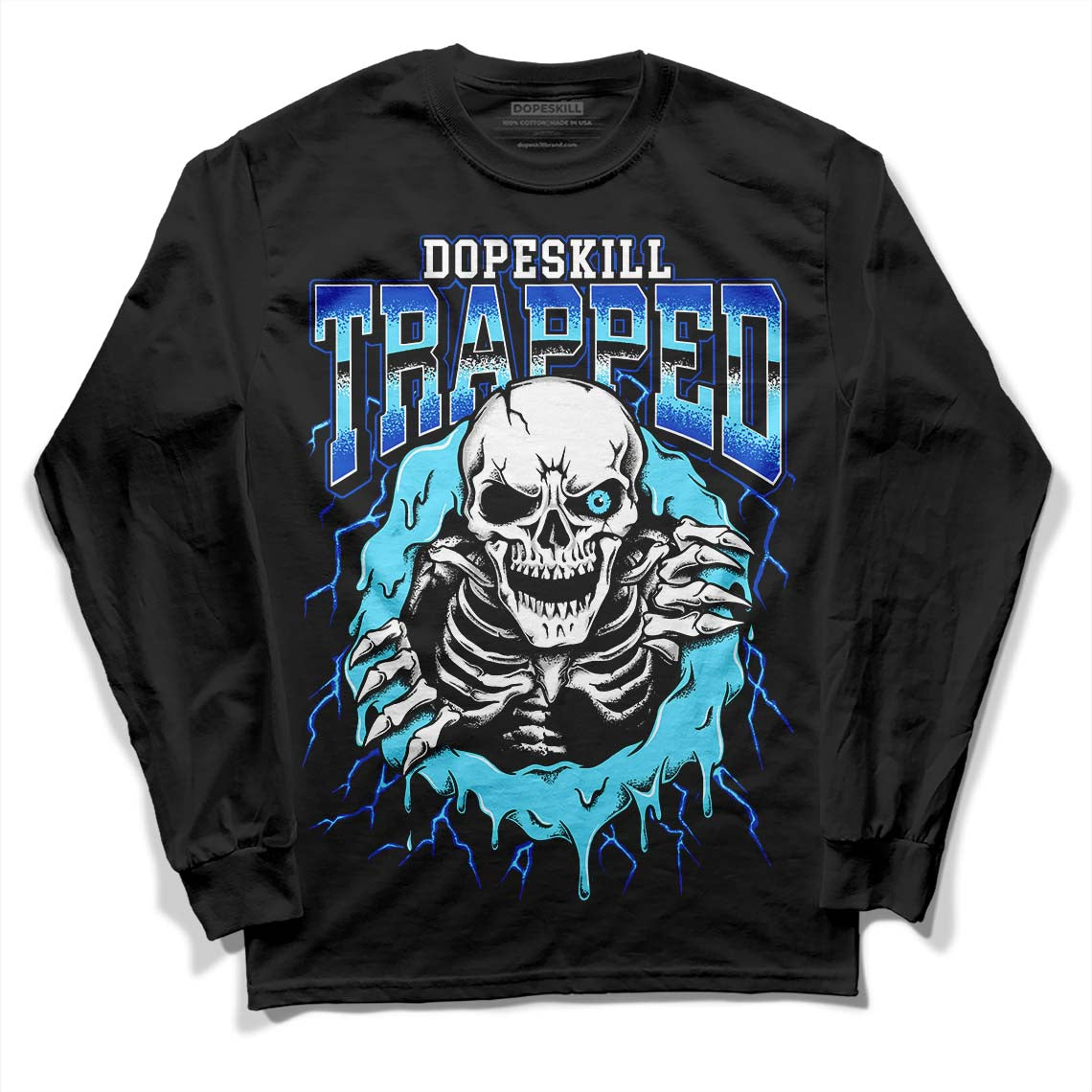 SB Dunk Argon DopeSkill Long Sleeve T-Shirt Trapped Halloween Graphic