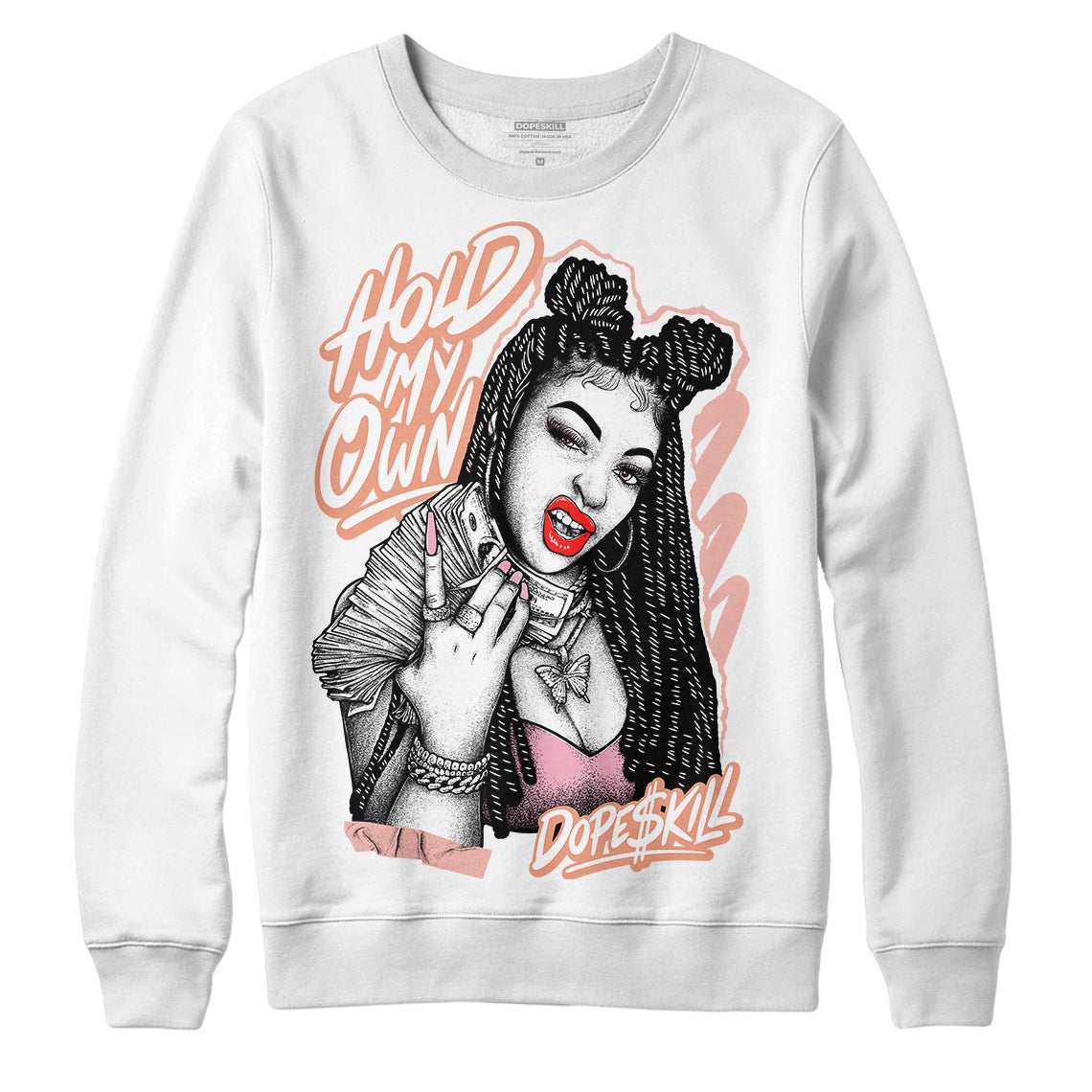 Legend Pink 11s DopeSkill Sweatshirt New H.M.O Graphic