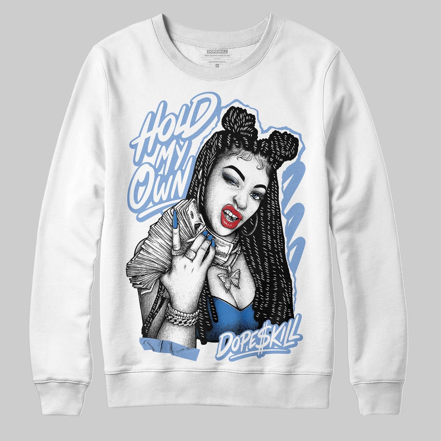Forget Me Not 4s DopeSkill Sweatshirt New H.M.O Graphic