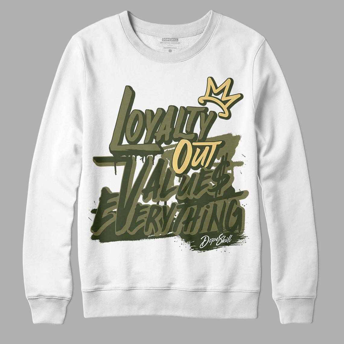 Craft Olive 4s DopeSkill Sweatshirt LOVE Graphic