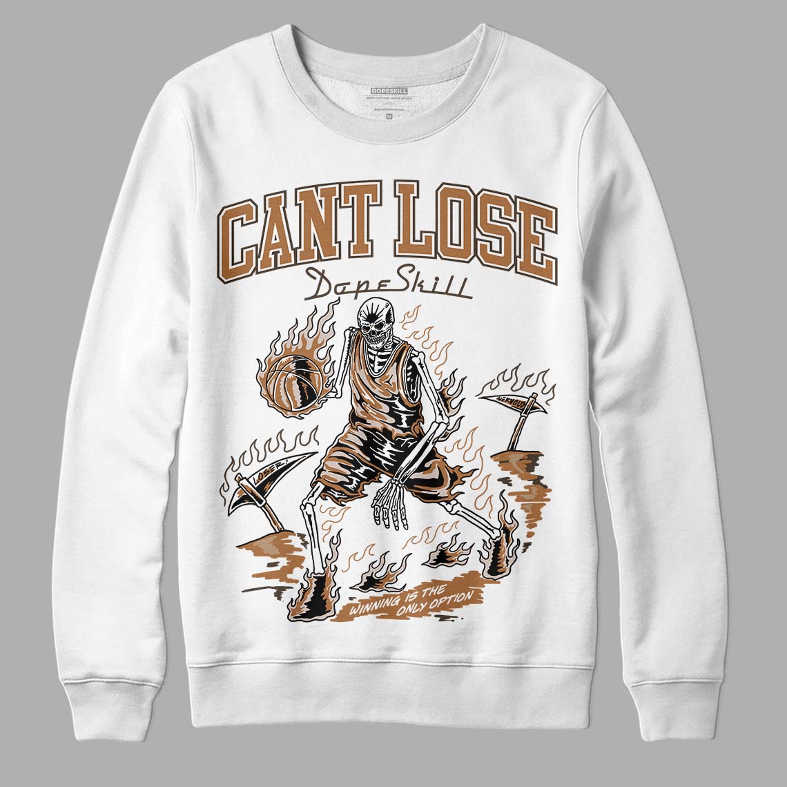 Palomino 3s DopeSkill Sweatshirt Cant Lose Graphic