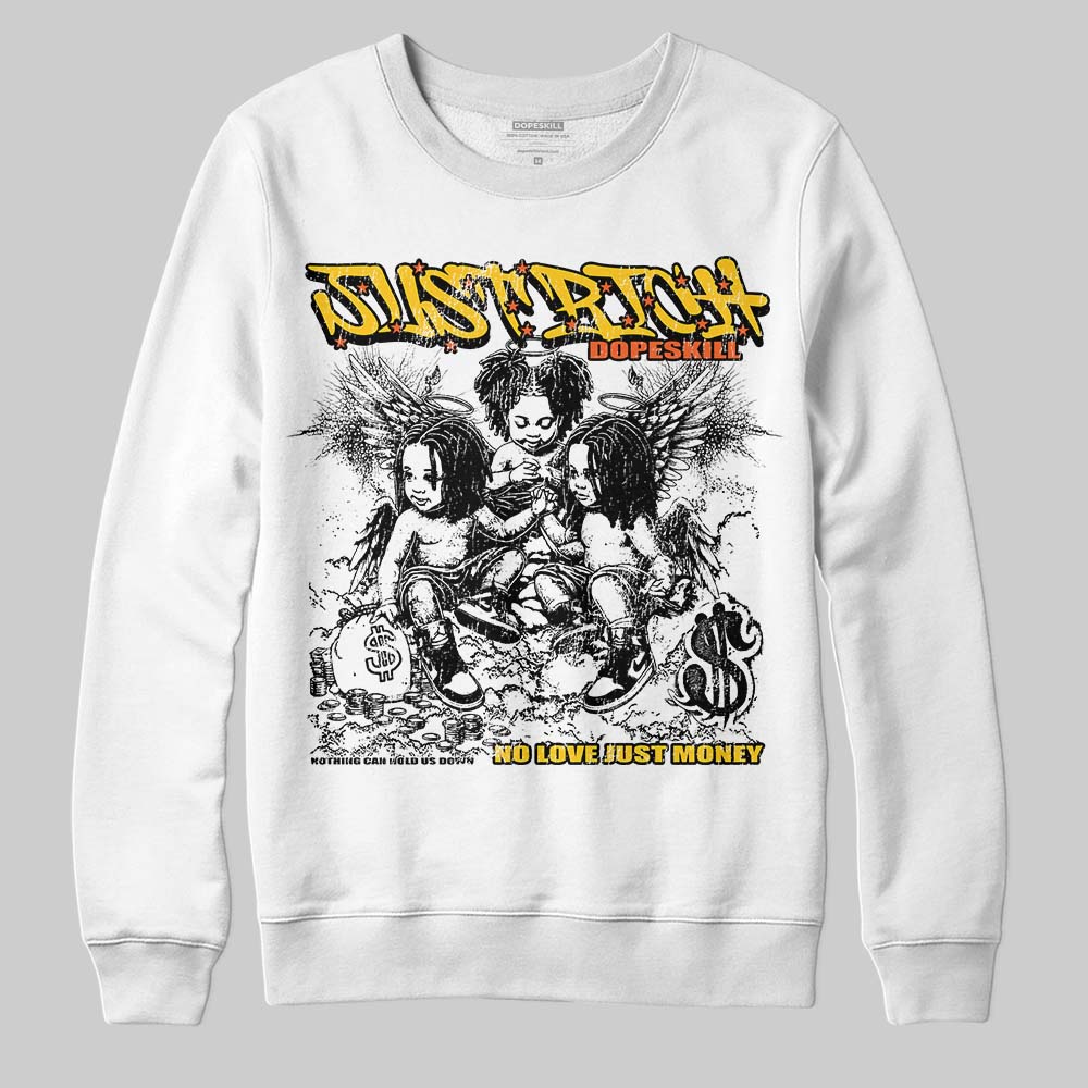 Yellow Collection DopeSkill Sweatshirt Just Rich Graphic