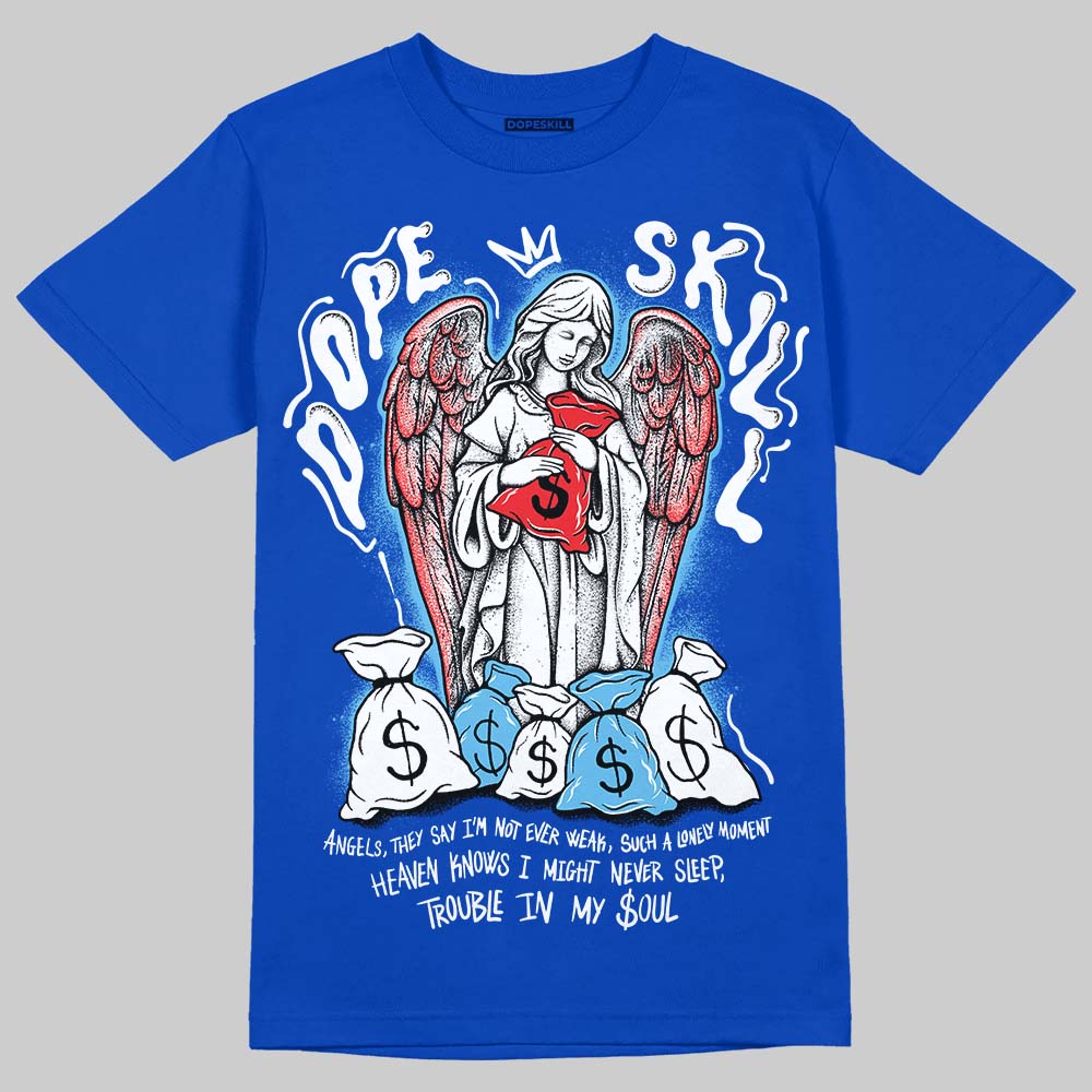 Blueberry 12s DopeSkill Royal T-shirt Angels Graphic