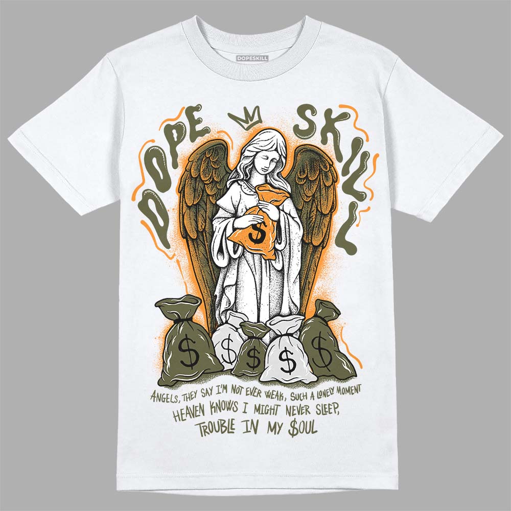 Olive 5s DopeSkill T-Shirt Angels Graphic