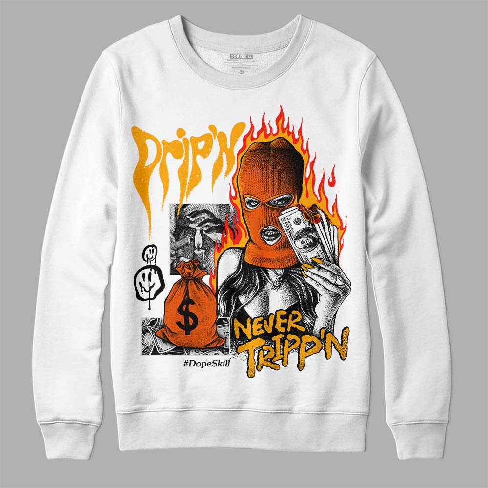 Black Taxi 12s DopeSkill Sweatshirt Drip'n Never Tripp'n Graphic