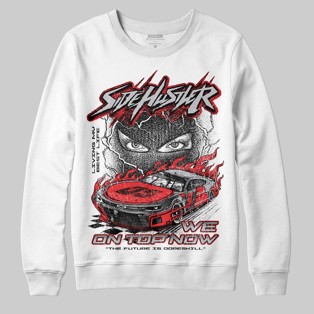 Grey Collection DopeSkill Sweatshirt New Side Hustler Graphic