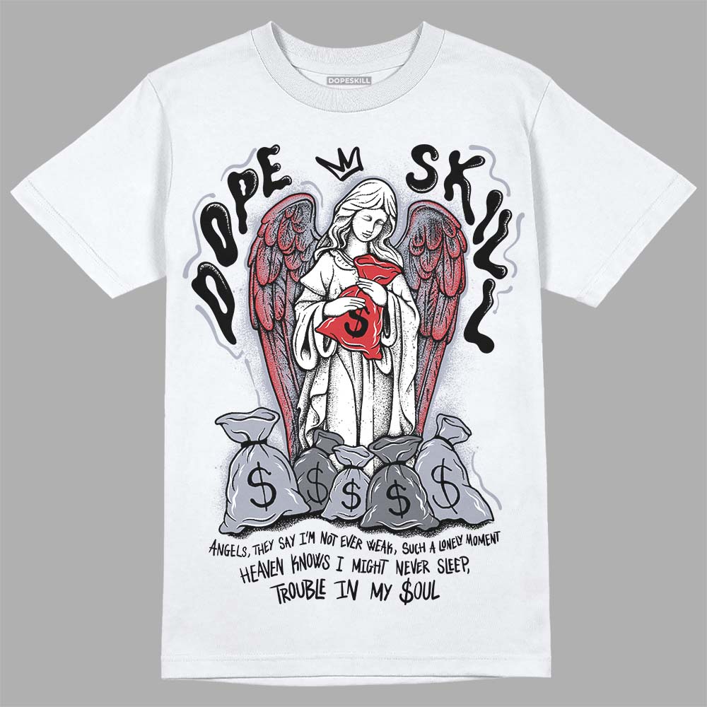 Bred Reimagined 4s DopeSkill T-Shirt Angels Graphic