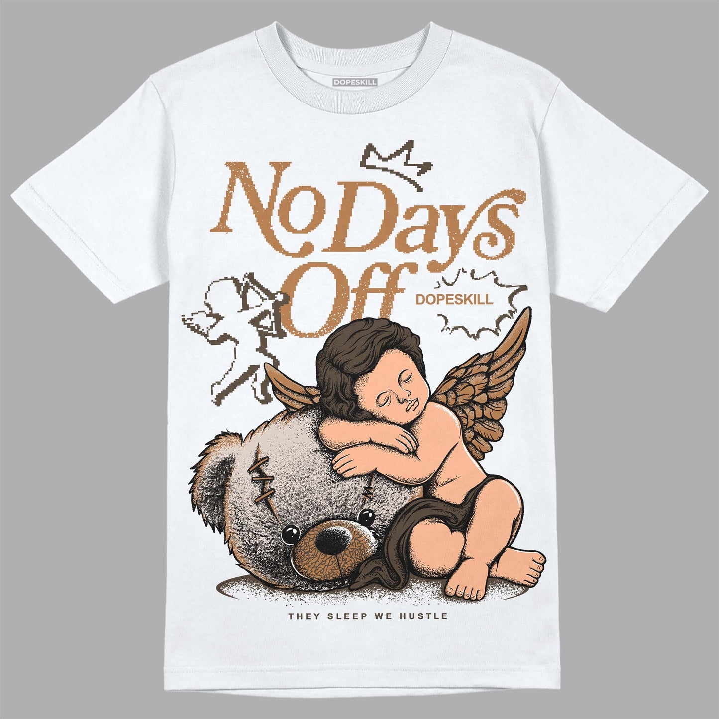 Palomino 3s DopeSkill T-Shirt New No Days Off Graphic