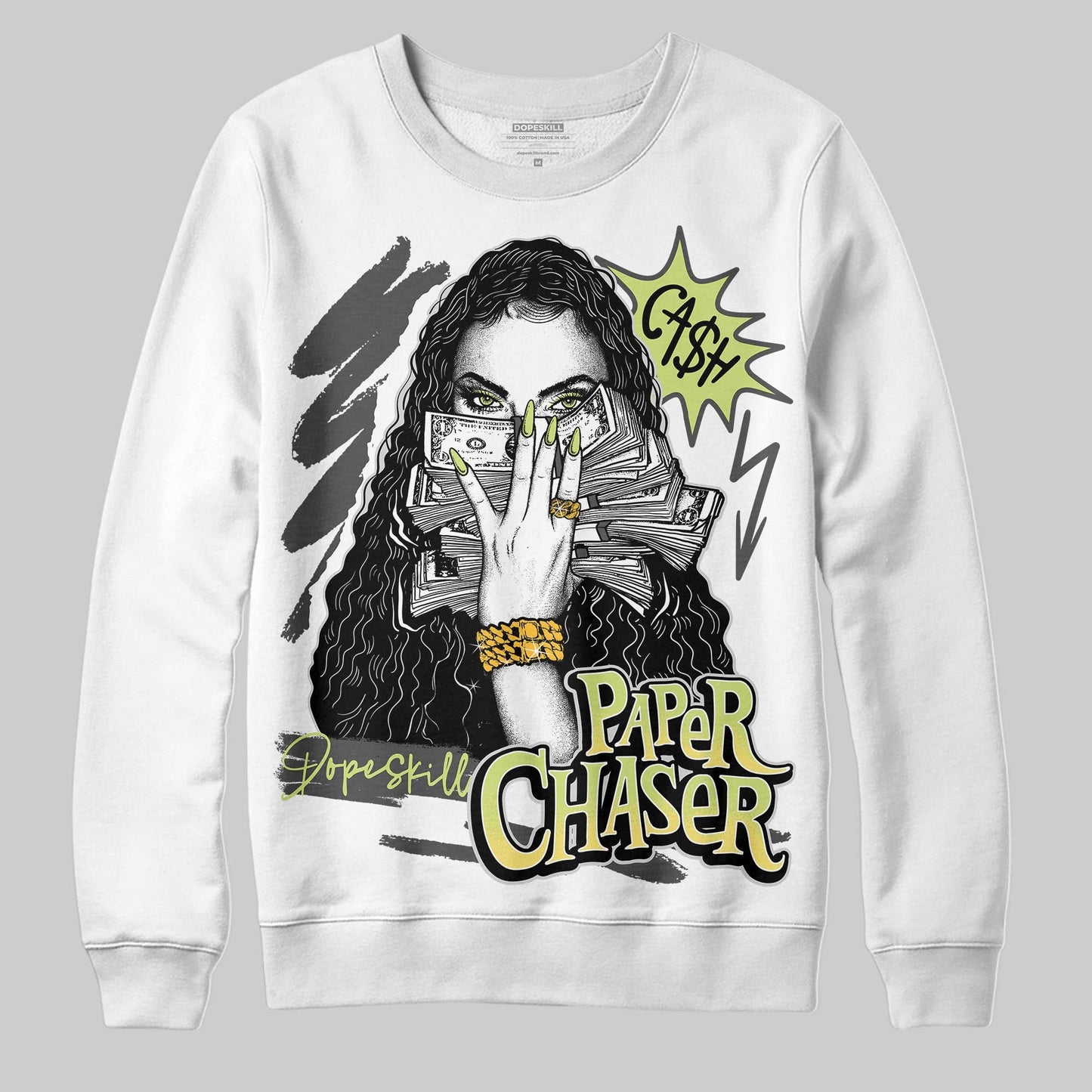 Light Lemon Twist 4s DopeSkill Sweatshirt NPC Graphic