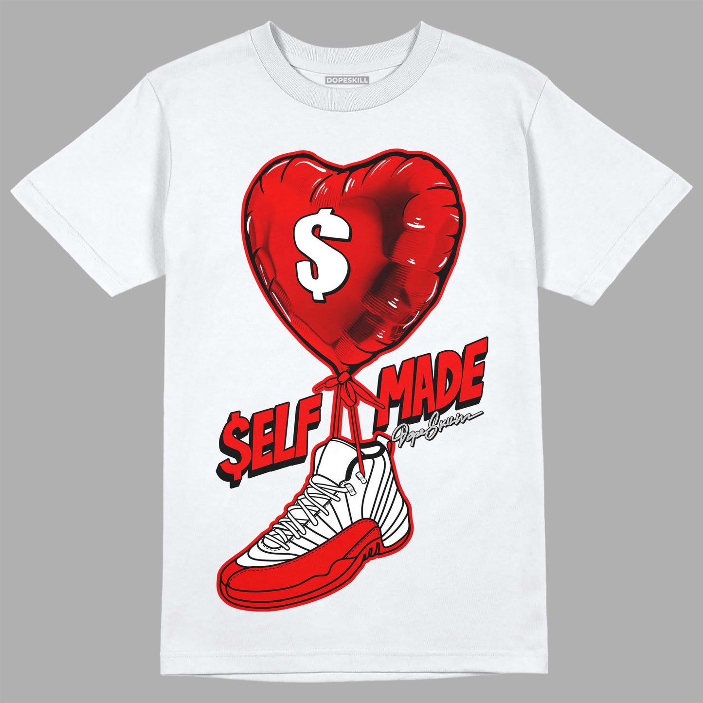 Cherry 12s DopeSkill T-Shirt Self Made Graphic