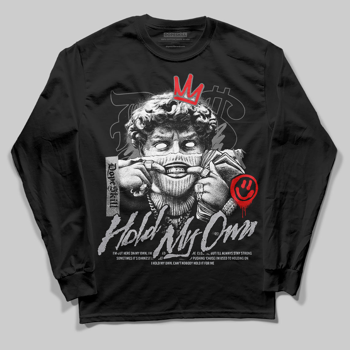 Grey Collection DopeSkill Long Sleeve T-Shirt In My Way Graphic
