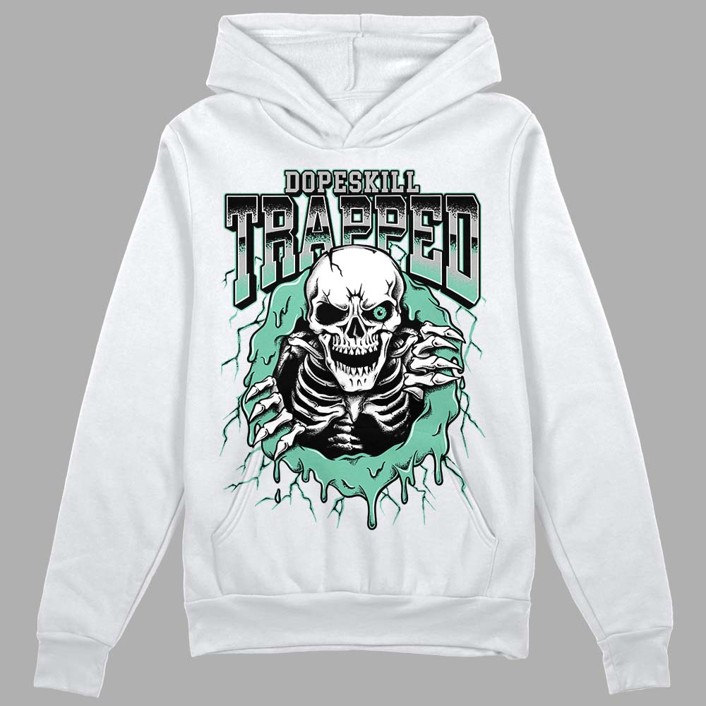 Green Glow 3s DopeSkill Hoodie Sweatshirt Trapped Halloween Graphic