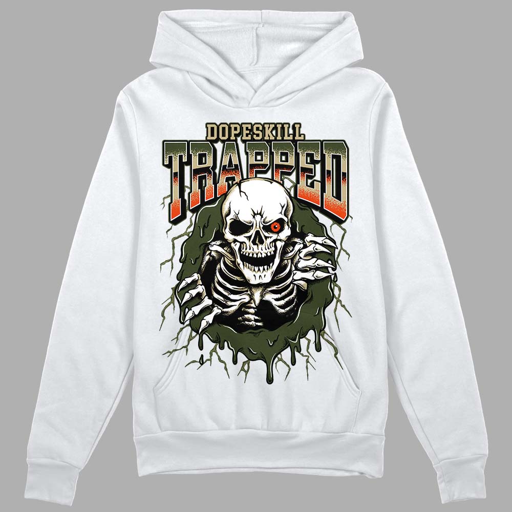 Olive Collection DopeSkill Hoodie Sweatshirt Trapped Halloween Graphic