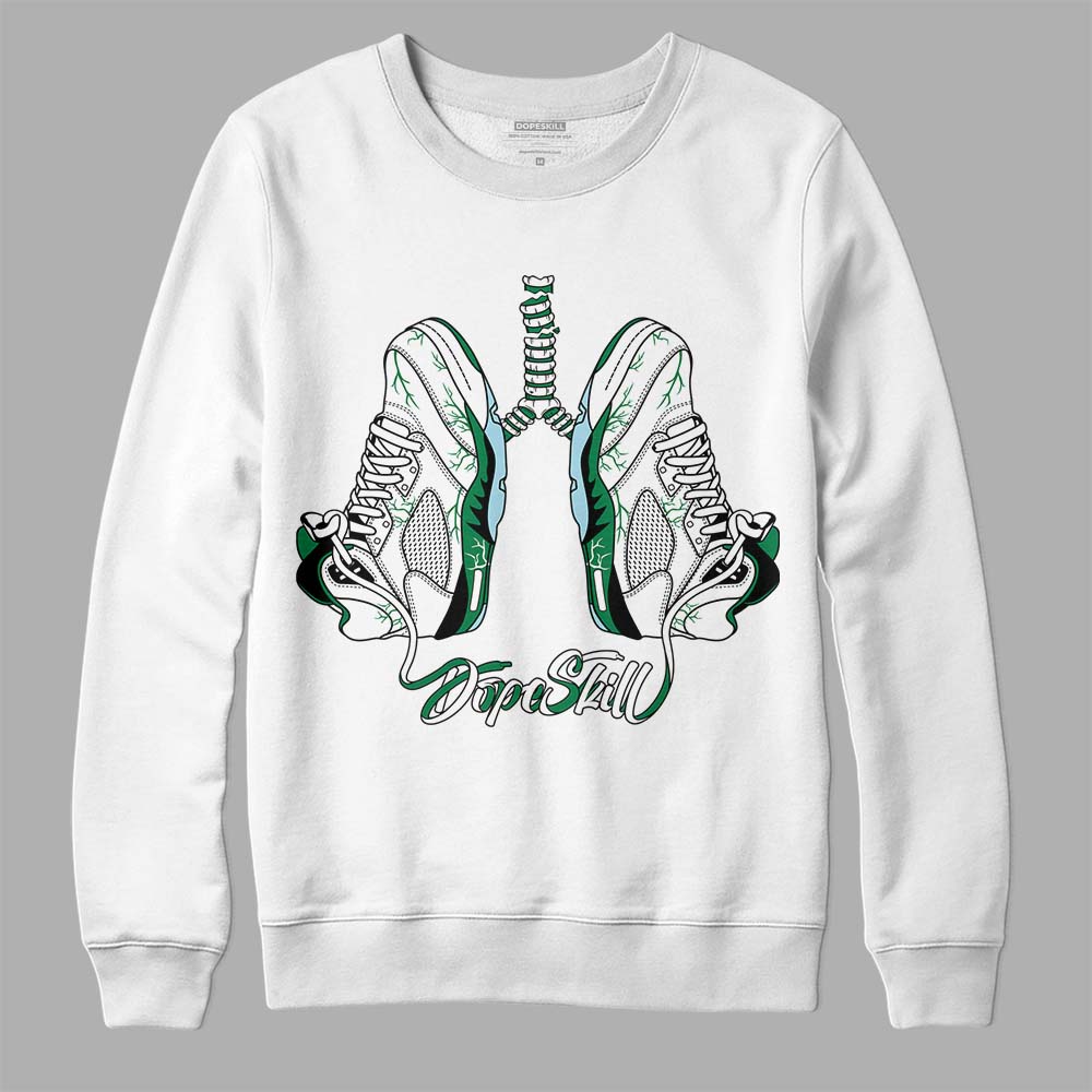 Lucky Green 5s DopeSkill Sweatshirt Breathe Graphic