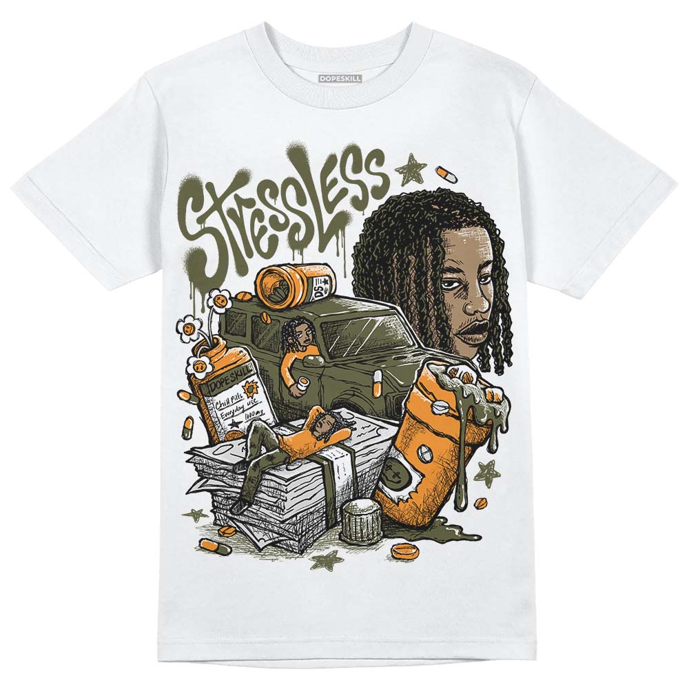 Olive 5s DopeSkill T-Shirt Stressless Graphic