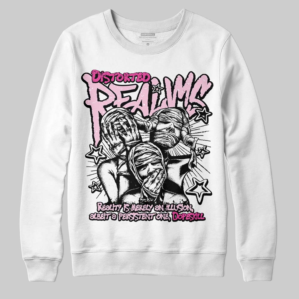 Triple Pink Dunk DopeSkill Sweatshirt Distorted Realms Graphic
