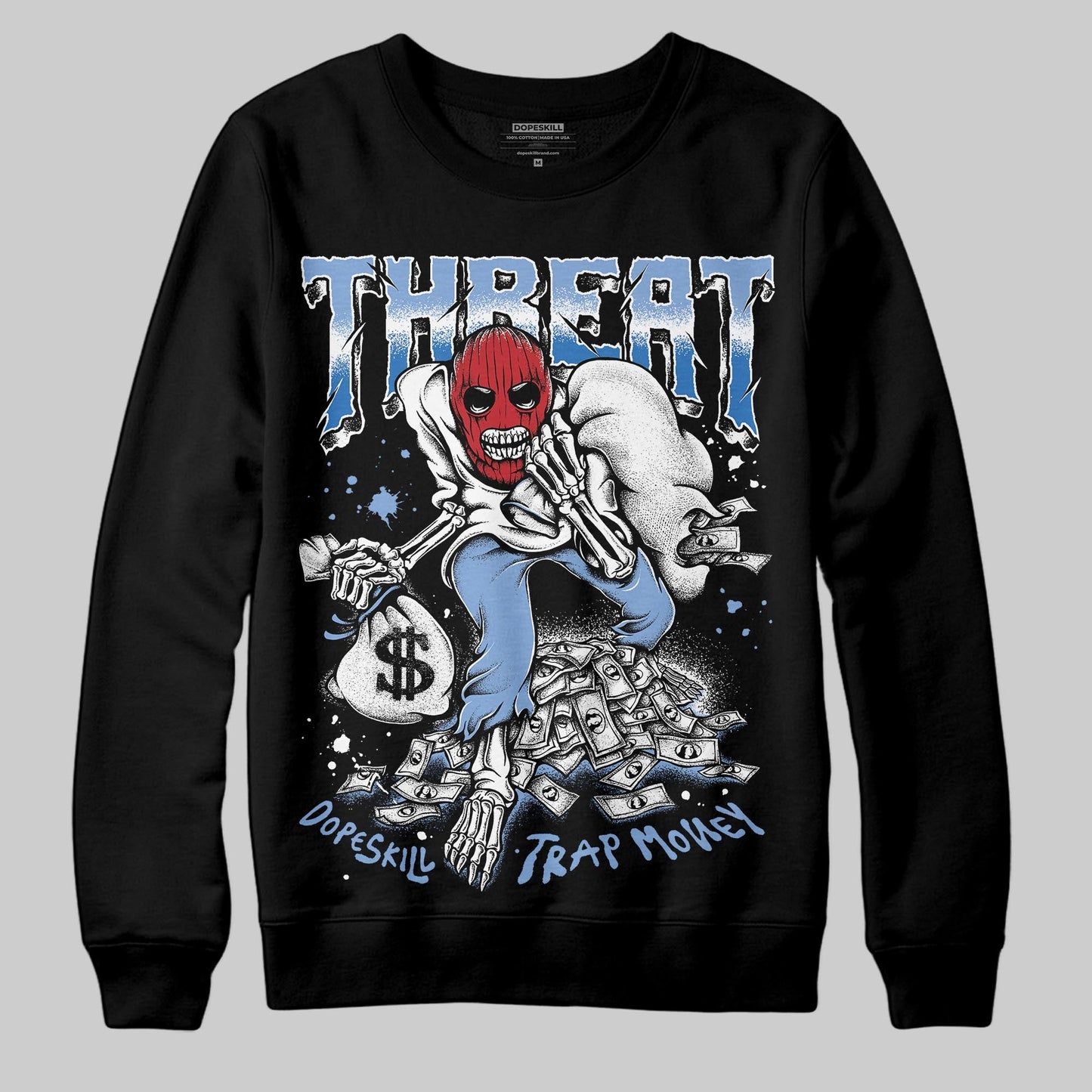 Forget Me Not 4s DopeSkill Sweatshirt Threat Graphic