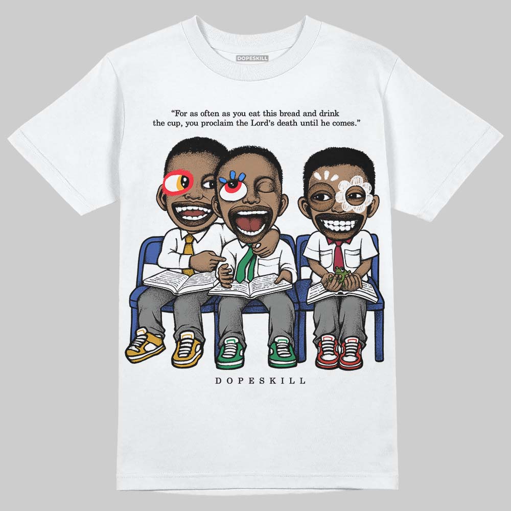 Black and White Collection DopeSkill T-Shirt First Sunday Graphic