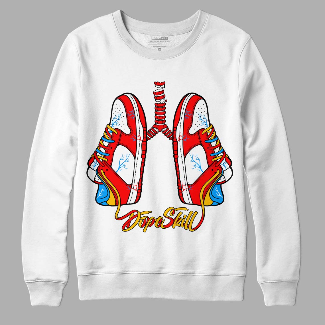 Fruity Pebbles Dunks DopeSkill Sweatshirt Breathe Graphic