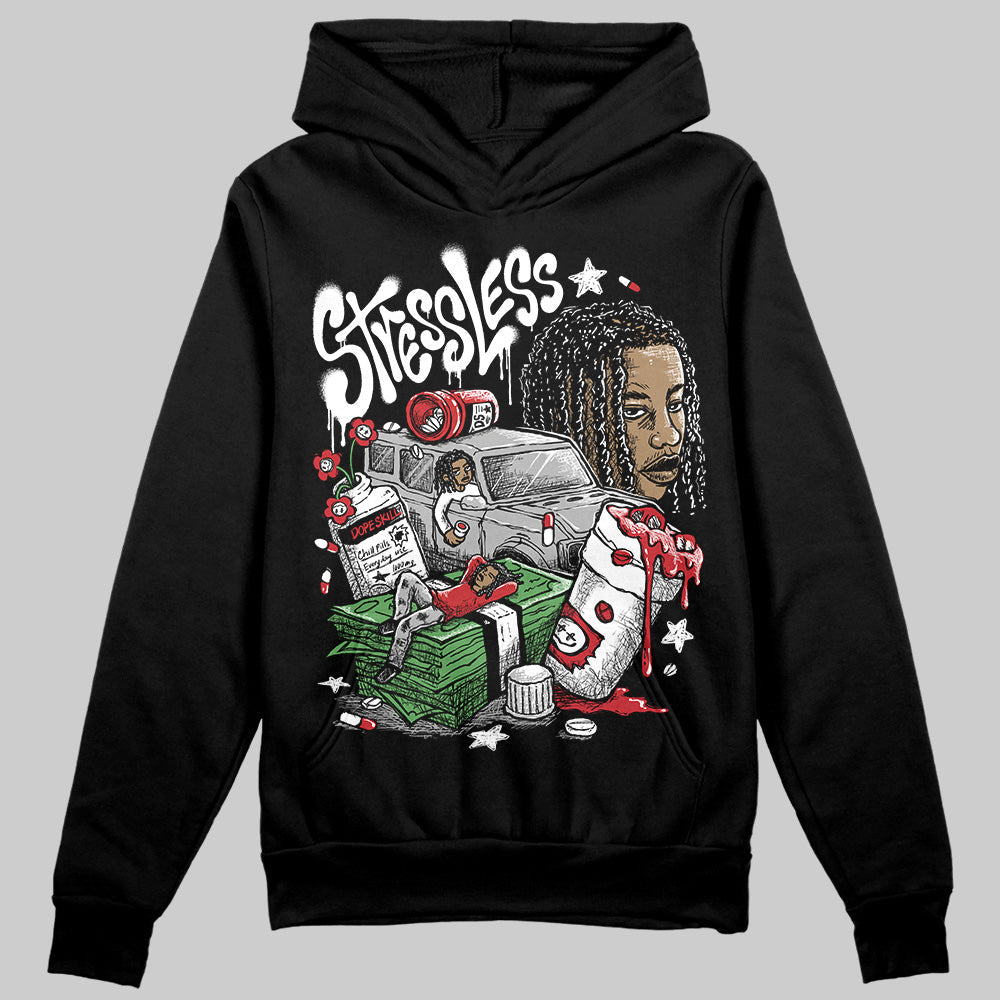 Bred Velvet 11s DopeSkill Hoodie Sweatshirt Stressless Graphic