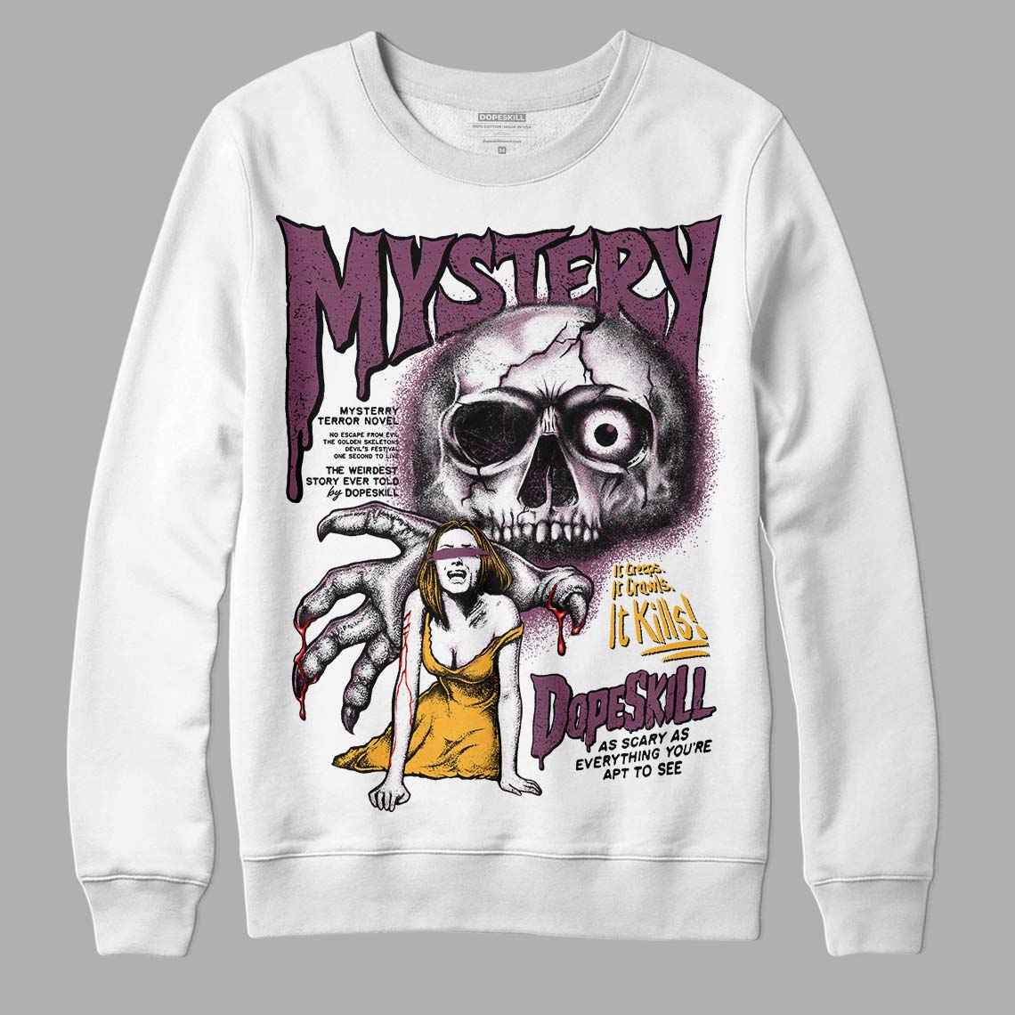 Brotherhood 1s High OG DopeSkill Sweatshirt Mystery Ghostly Grasp Graphic