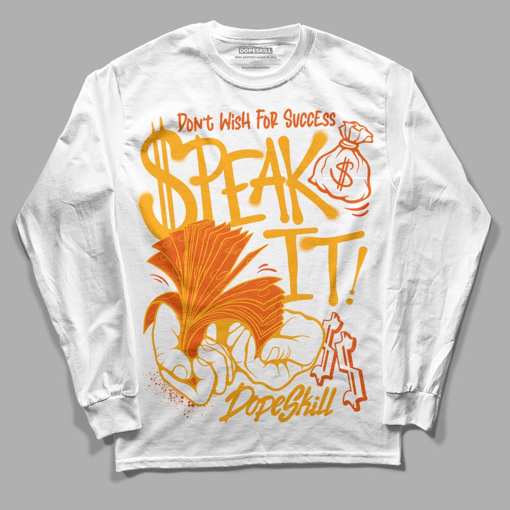 Black Taxi 12s DopeSkill Long Sleeve T-Shirt Speak It Graphic