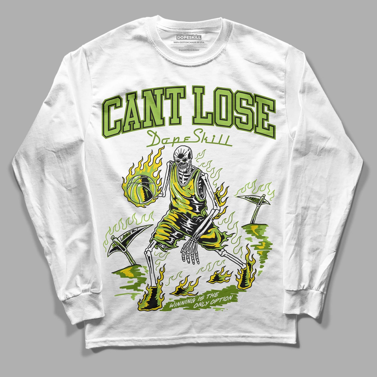 Dunk Low 'Chlorophyll' DopeSkill Long Sleeve T-Shirt Cant Lose Graphic