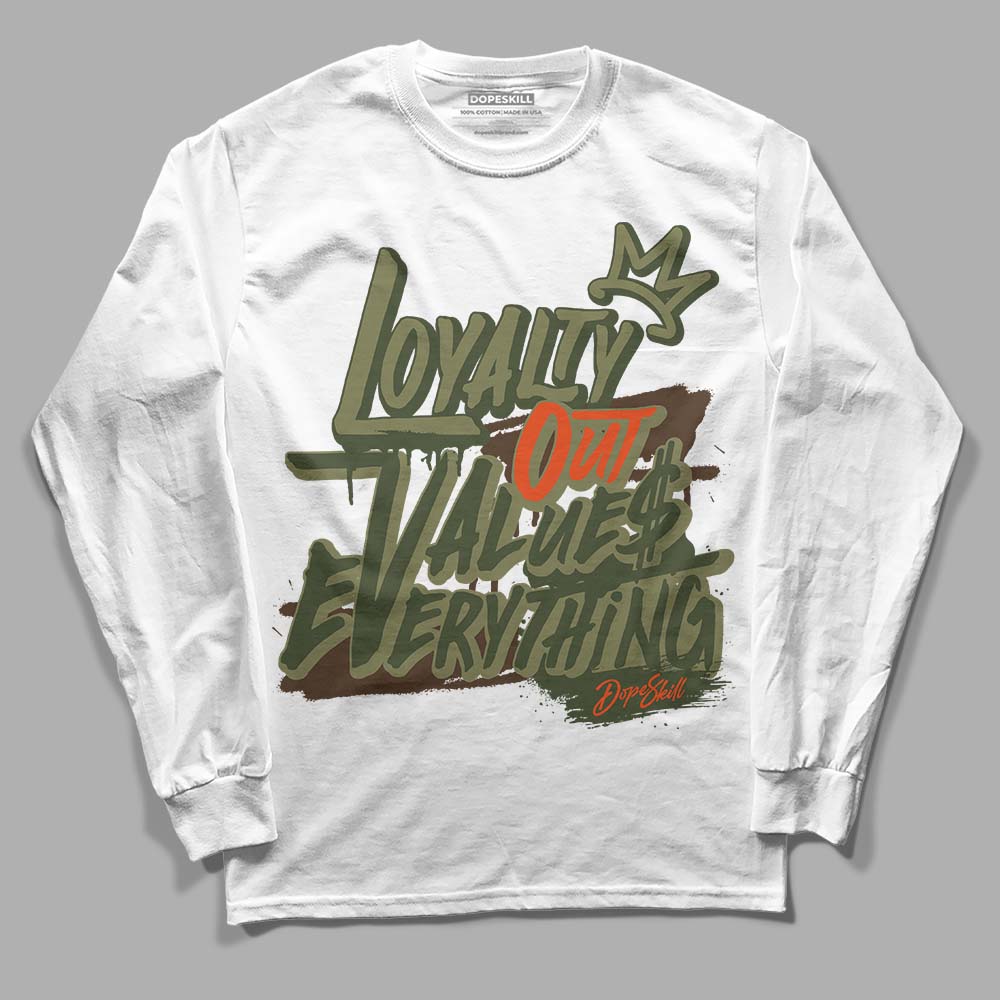 Olive Collection DopeSkill Long Sleeve T-Shirt LOVE Graphic