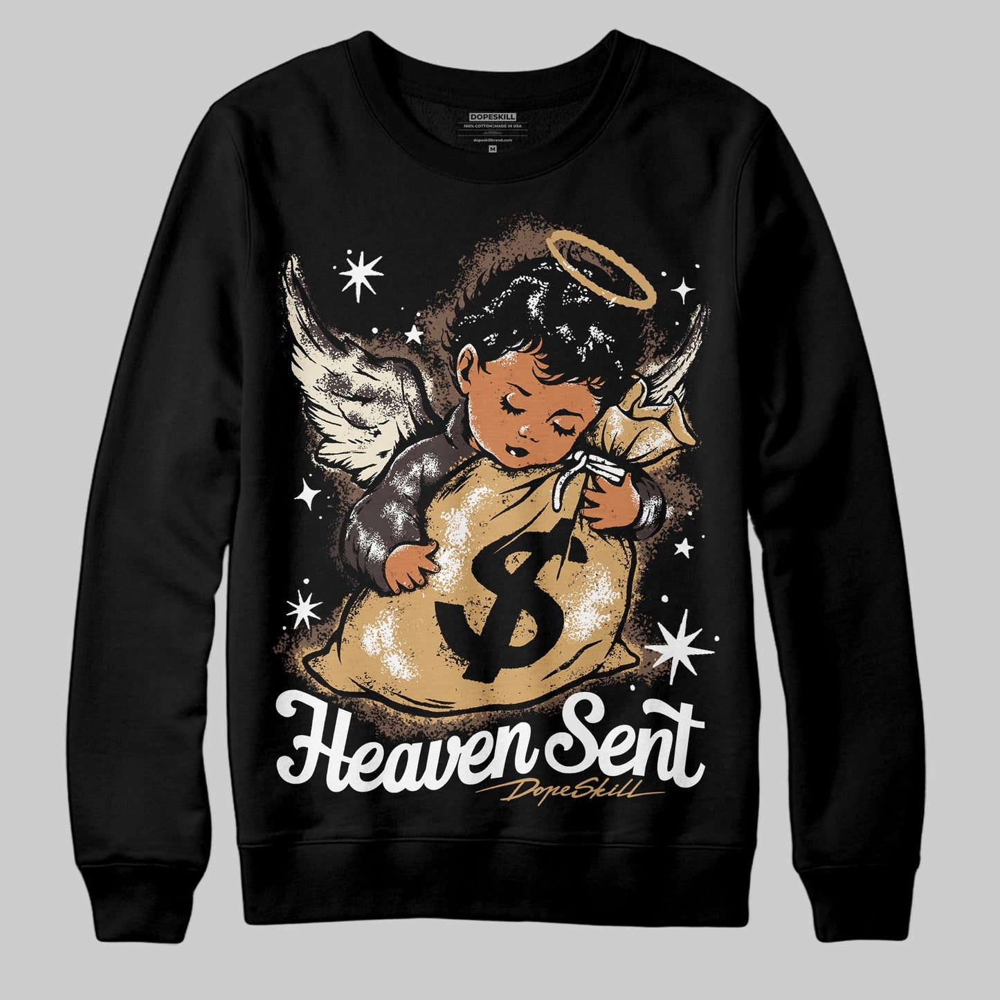Earth 5s DopeSkill Sweatshirt Heaven Sent Graphic