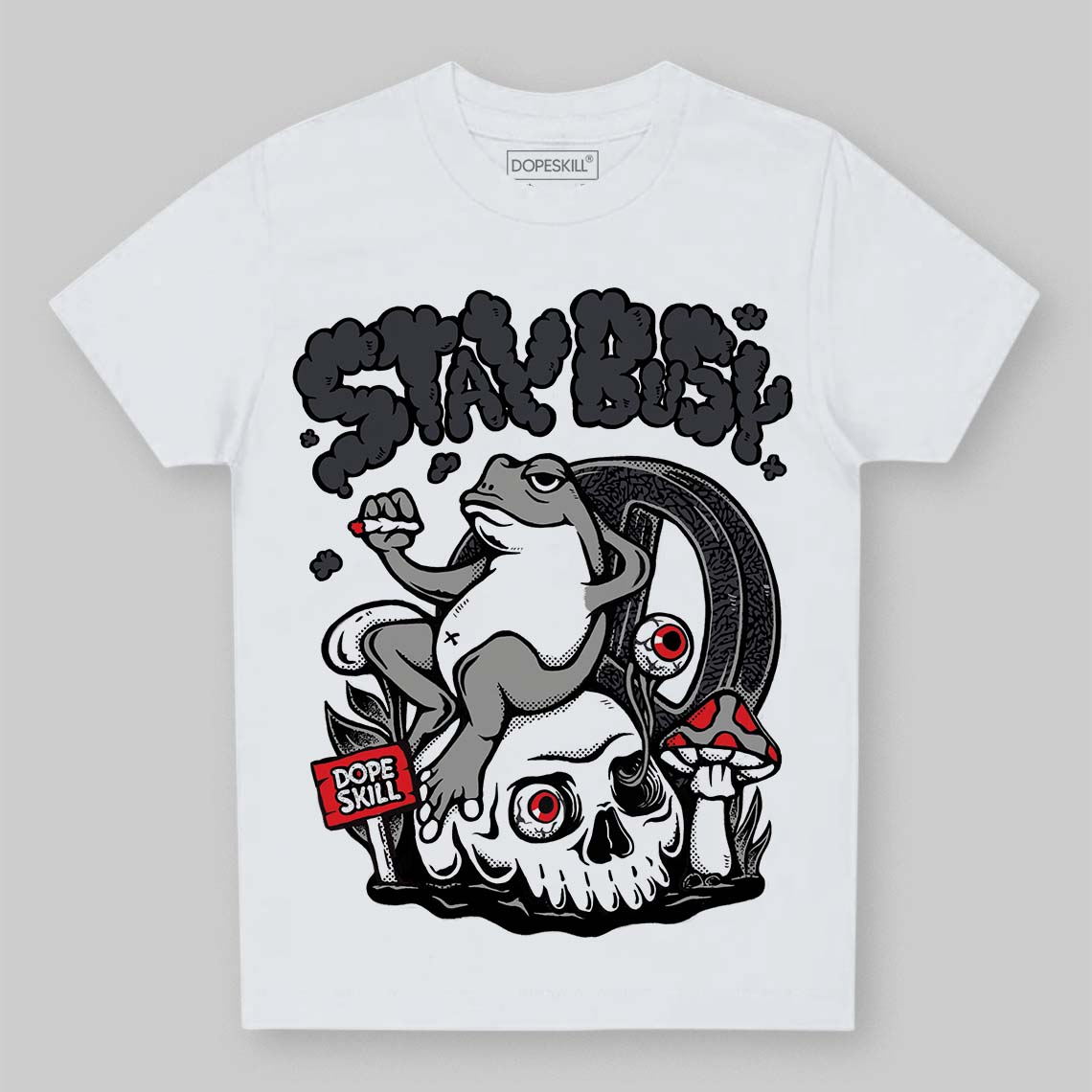 Black Cat 3s DopeSkill Toddler Kids T-shirt Stay Busy Graphic