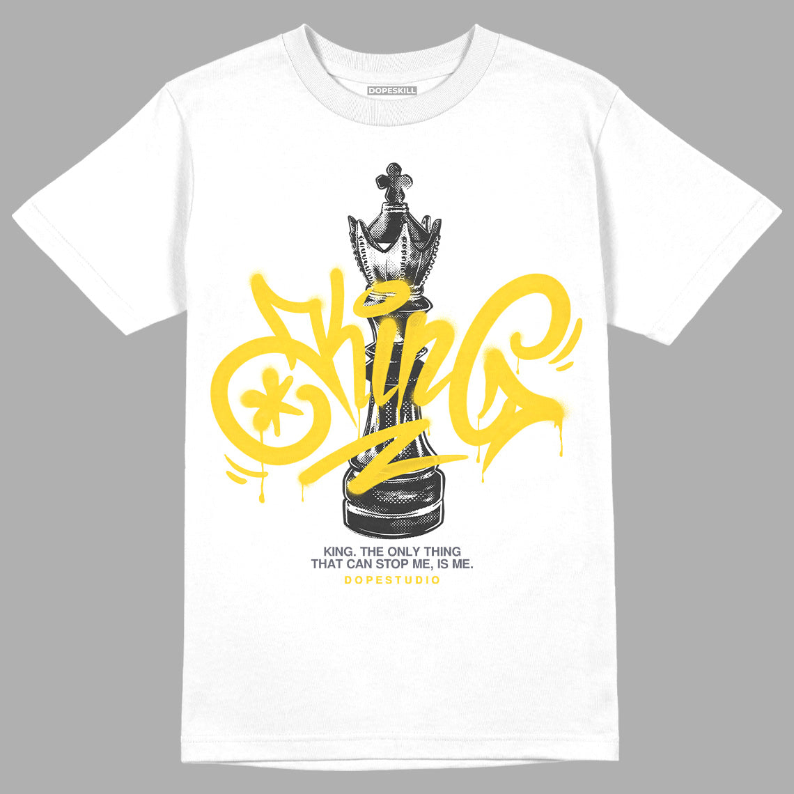 Lightning 4s DopeSkill T-Shirt King Chess Graphic