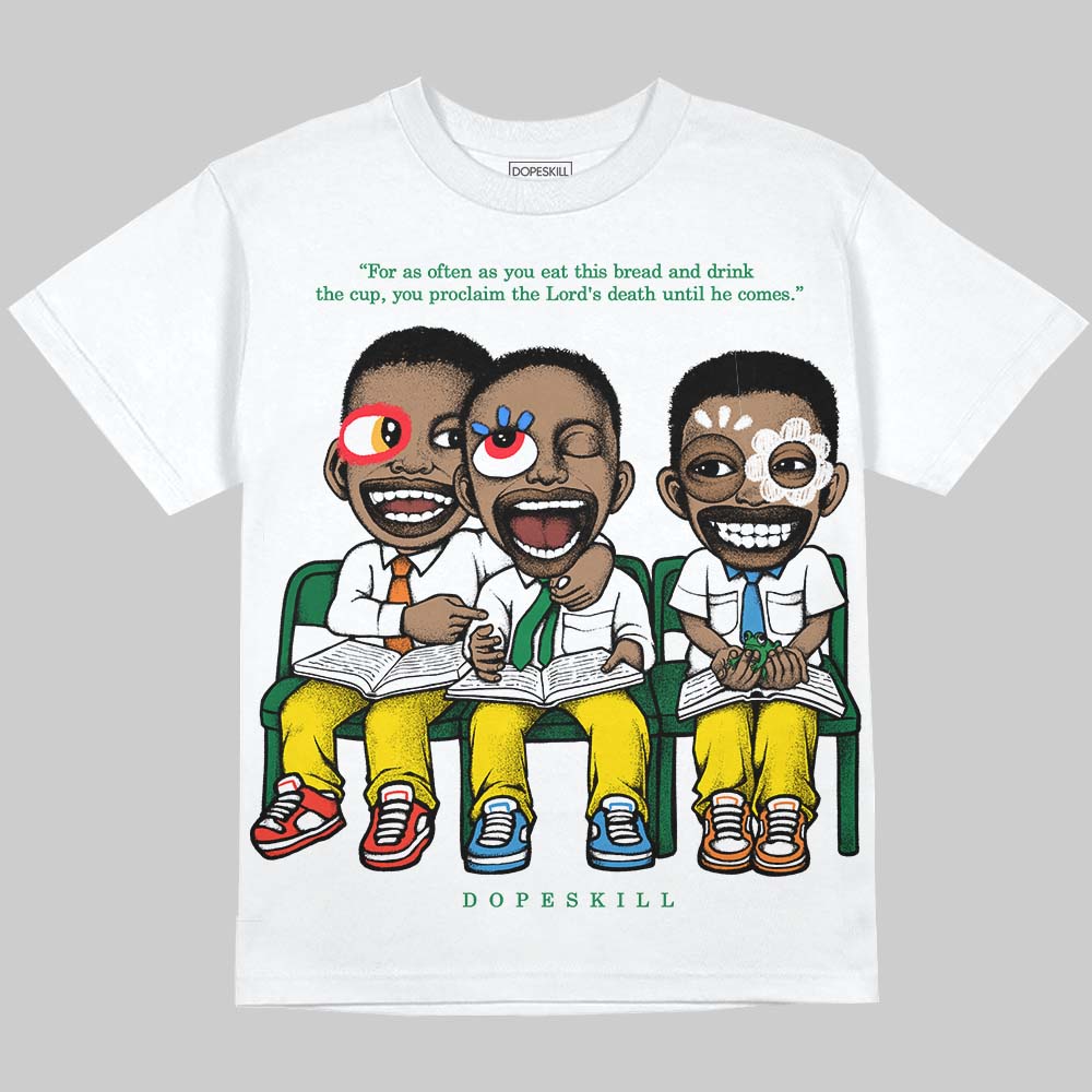 Dunk Reverse Brazil DopeSkill Oversize Print T-Shirt First Sunday Graphic