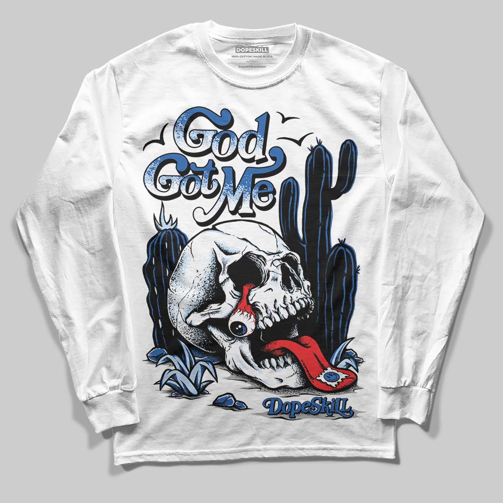 Space Jam 11s DopeSkill Long Sleeve T-Shirt God Got Me Graphic