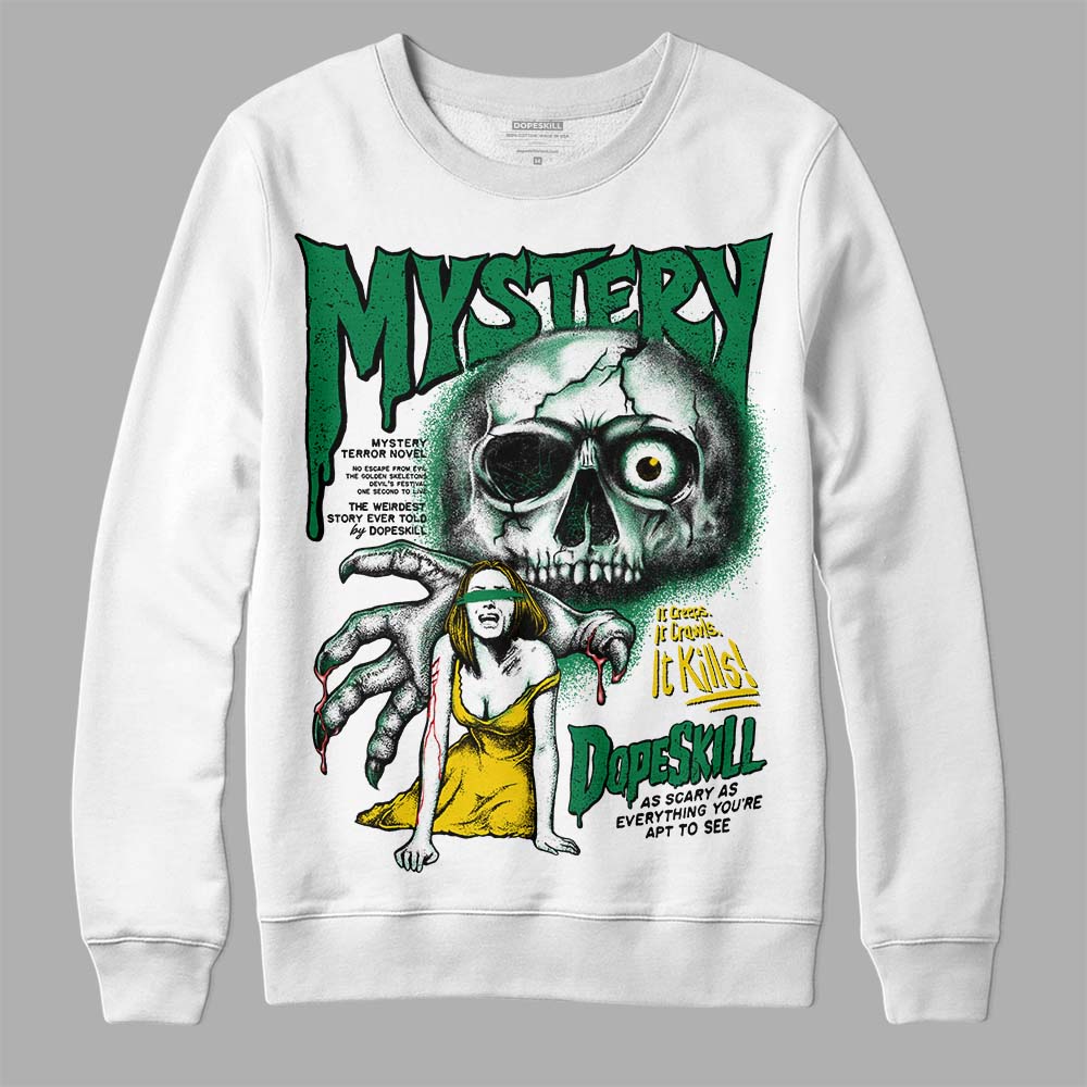 Lucky Green 5s DopeSkill Sweatshirt Mystery Ghostly Grasp Graphic