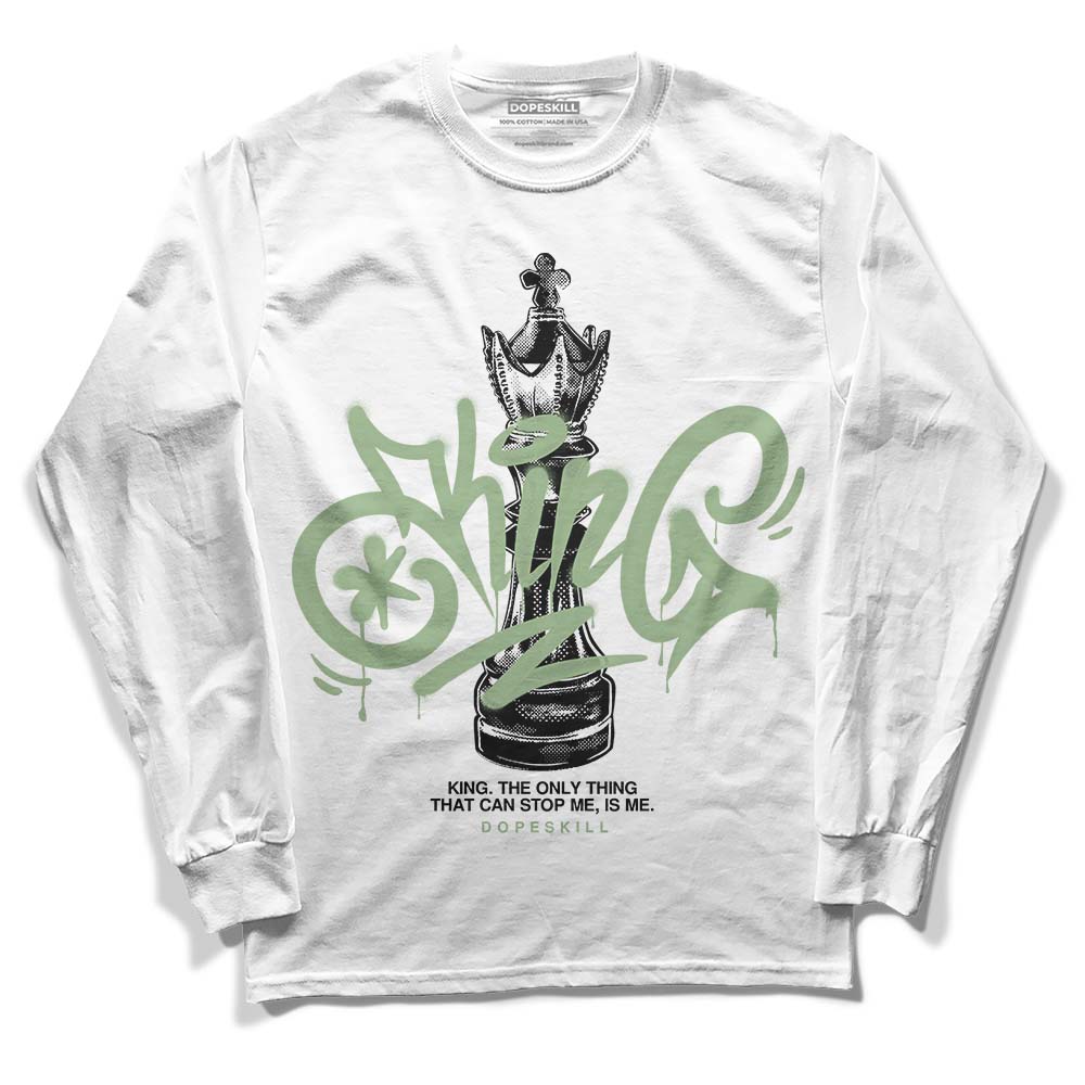 Seafoam 4s DopeSkill Long Sleeve T-Shirt King Chess Graphic