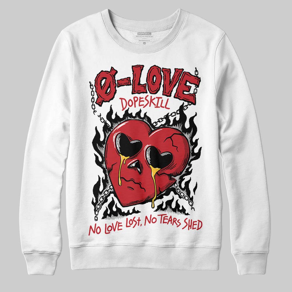 Ferrari 14s DopeSkill Sweatshirt Crying Heart Graphic