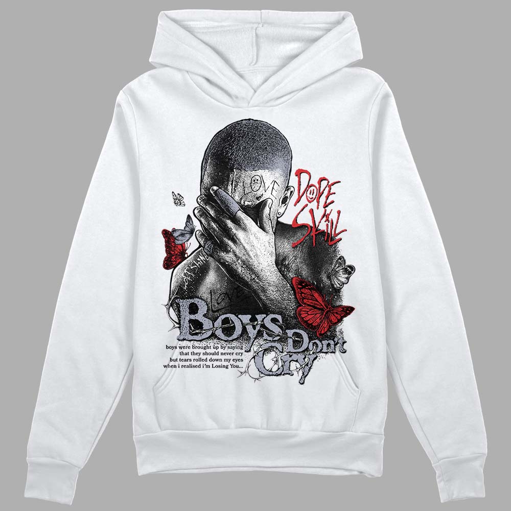 Bred Reimagined 4s DopeSkill Hoodie Sweatshirt Boys Don't Cry Graphic