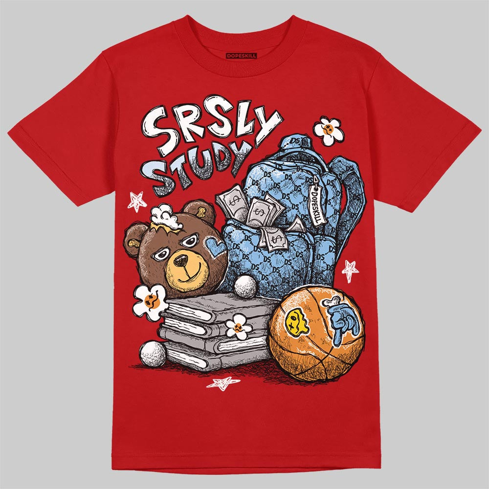 Cherry 11s DopeSkill T-Shirt SRSLY Study Graphic