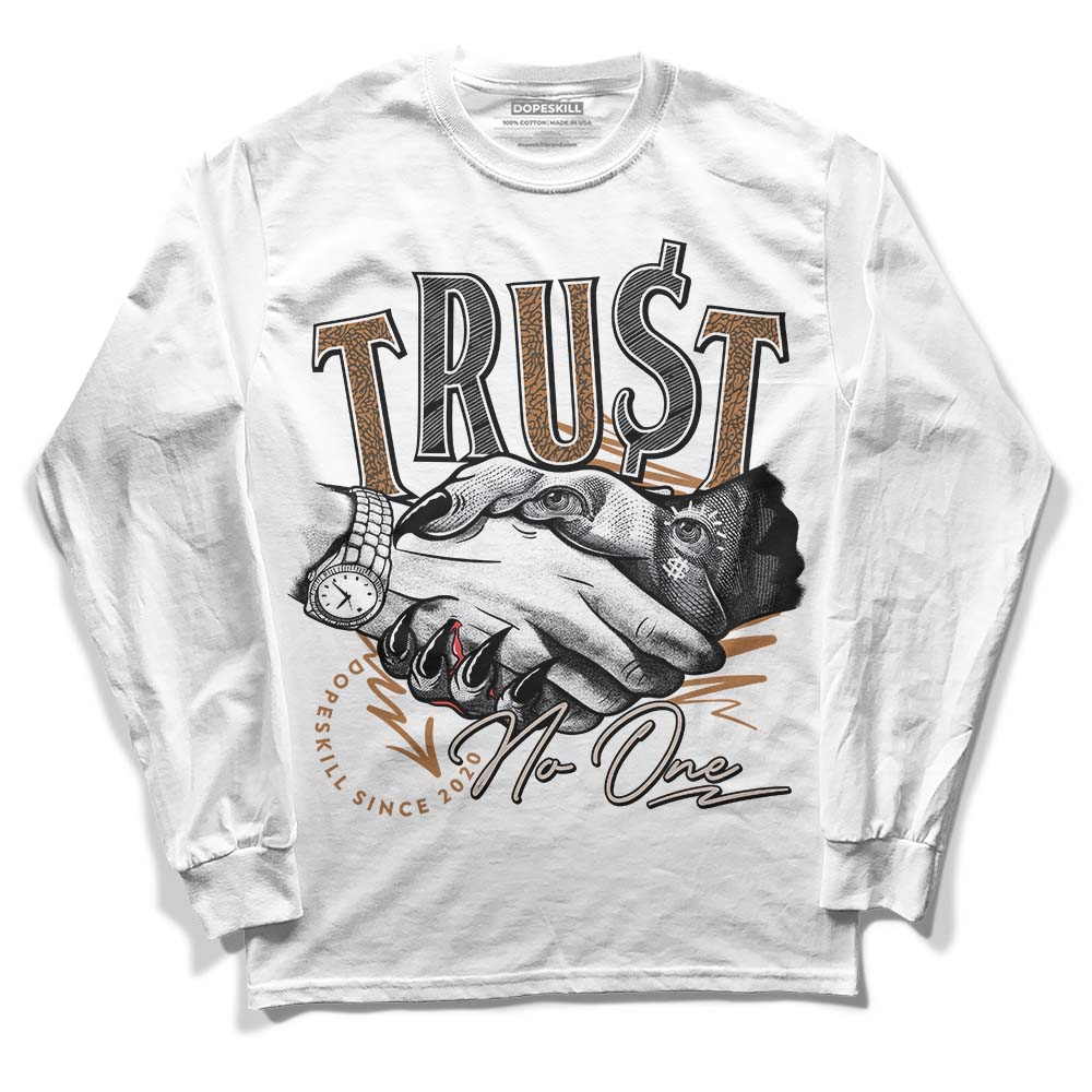 Palomino 3s DopeSkill Long Sleeve T-Shirt Trust No One Graphic