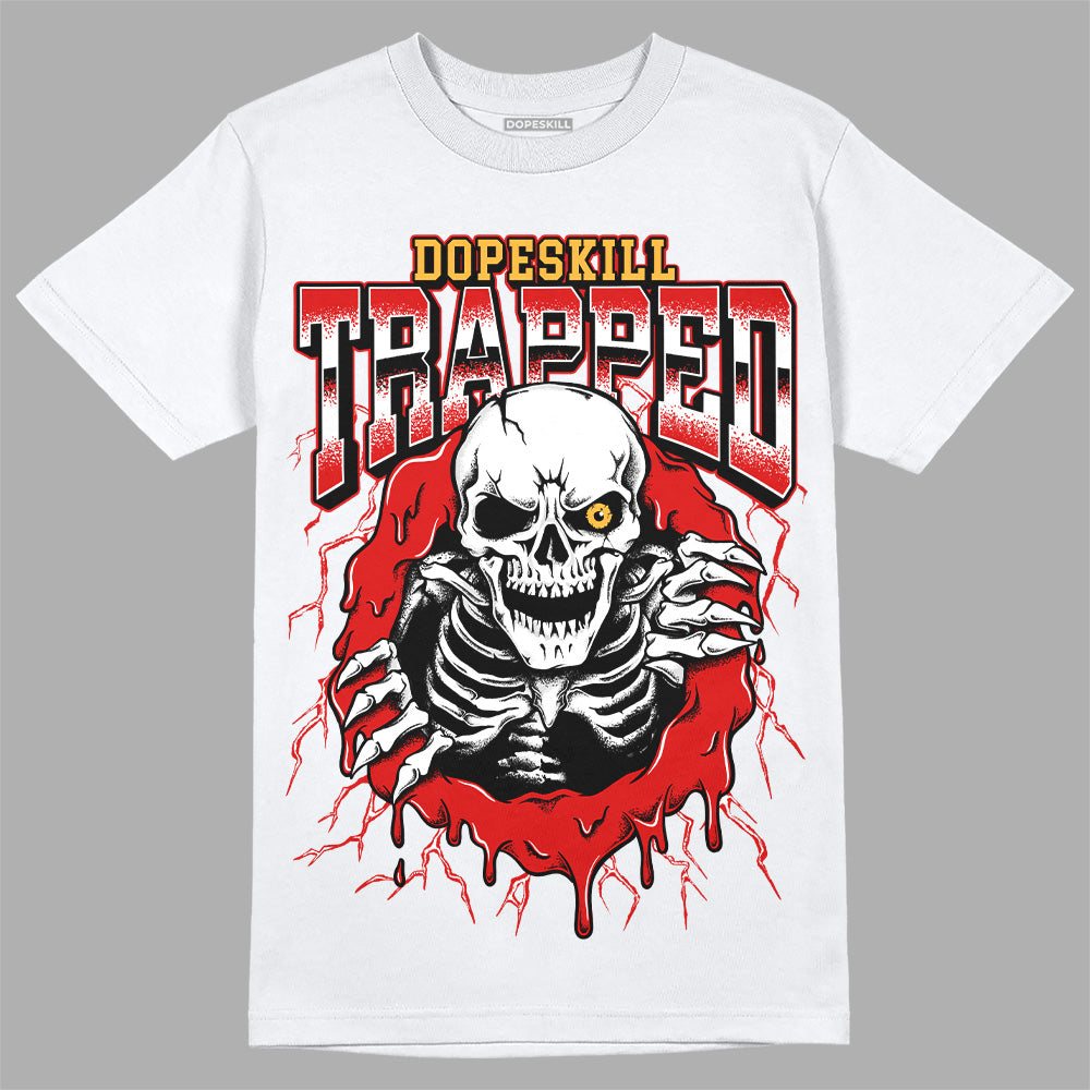 Dunk Gym Red DopeSkill T-Shirt Trapped Halloween Graphic